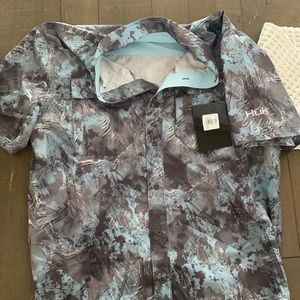 HUK PERFORMANCE FISHING collared shirt